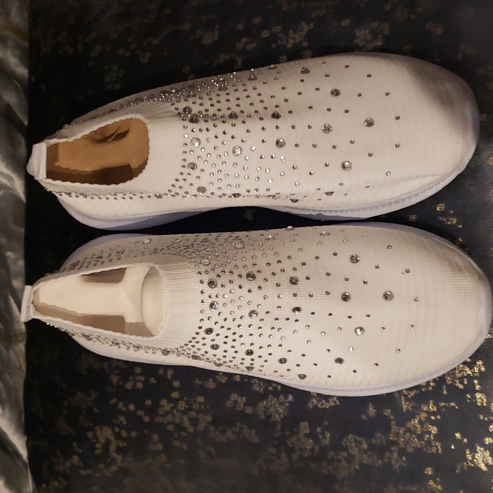 White sneakers